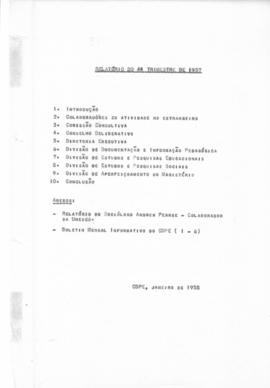 CBPE_m089p01 - Relatórios CBPE do 3º e 4º Trimestres, 1957