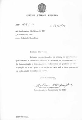 CODI_m001p01 - Relatório de Atividades da Coordenadoria de Documentação e Informações, 1979