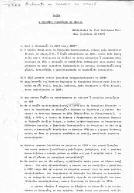 CBPE_m211p01 - Entrevista sobre a pesquisa pedagógica no Brasil, 1971