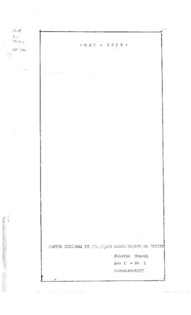 CRPE-PE_m036p01 - Boletim Mensal - Relatório e Discurso de Inauguração, 1957