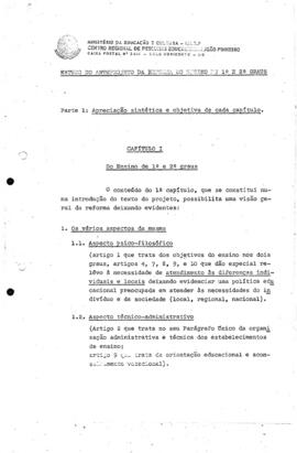 SAT_m020p02 - Estudo do Anteprojeto da reforma do Ensino de 1º e  2º graus