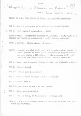 CODI_m017p05 - Roteiro da Peça de Teatro: Magistrália a Odisséia do Professor, 1971