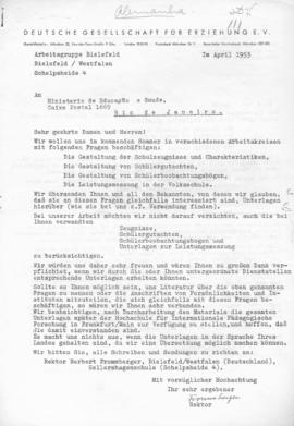 CODI_m028p01 - Sociedade Alemã de Educação Solicita Informações Educacionais ao MEC, 1953