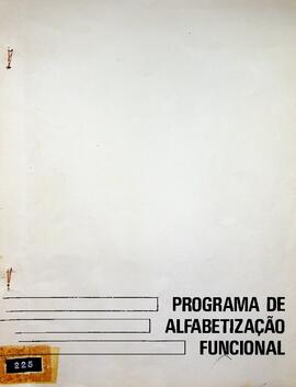 Programa de Alfabetização Funcional do MOBRAL