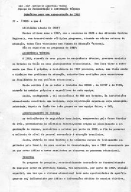 CEOSE-CROSE_m034p01 - Estudos de Reformas Administrativas dos Sistemas Educacionais Brasileiros, 1966 - 1967