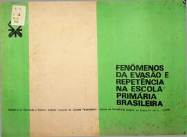 SAT_m025p13 - Fenômenos da Evasão e Repetência na Escola Primária Brasileira, 1968