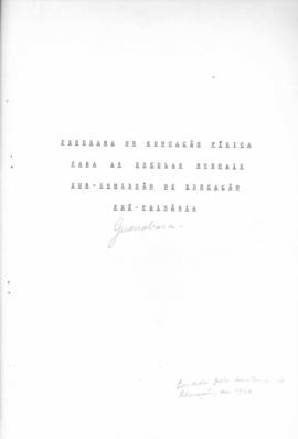 CODI-UNIPER_m1094p01 - Programas de Ensino para Três Séries do Curso Normal do Estado da Guanabar...