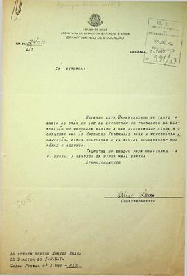 SOE_m005p01 - Correspondências sobre Questionários enviados aos Professores Primários, 1946 - 1948