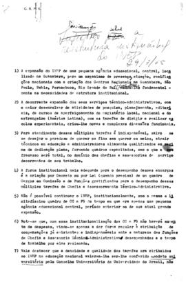 CBPE_m002p01 – Documentação da Divisão de Estudos e Pesquisas Educacionais, 1963 - 1965