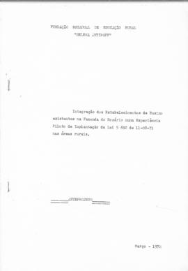 CODI-UNIPER_m0901p01 - Integração dos Estabelecimento de Ensino Existente da Fazenda Rosário, 1972