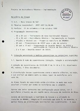 Documentos Diversos SUSUG, 1978 - 1980