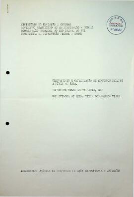 Treinamento e Capacitação de Recursos Humanos a Nível de Área e Projeto MOBRAL-ACISO, 1978 - 1980