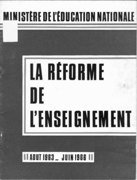 CODI-UNIPER_m0590p02 – Publicação Francesa “A Reforma do Ensino”, 1963 - 1966