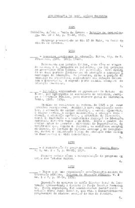 CBPE_m024p01 - Bibliografia  do Professor Anísio Teixeira entre 1925 a 1960