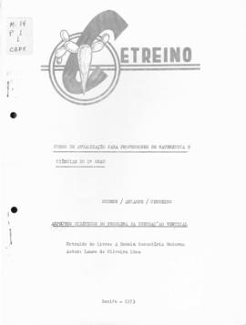 CBPE_m014p01 - Curso Formulado pelo Centro Regional de Pesquisas Educacionais de Recife, 1973