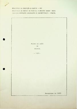 Plano de Ação do MOBRAL, 1985