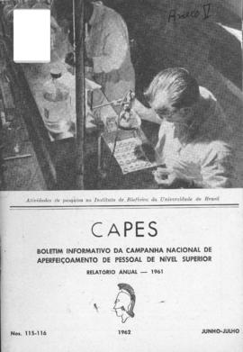 CODI-UNIPER_m0659p02 - Boletim Informativo da Campanha Nacional de Aperfeiçoamento de Pessoal de Nível Superior, 1962