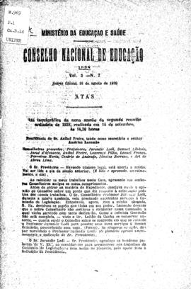 CODI-UNIPER_m0969p01 - Atas das Reuniões Realizadas em Sessões Ordinárias do Conselho Nacional de...