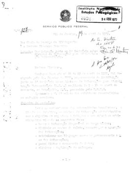 CBPE_m034p01 - Participação no Primeiro Seminário sobre Sistema de Informação para Administração Universitária, 1972