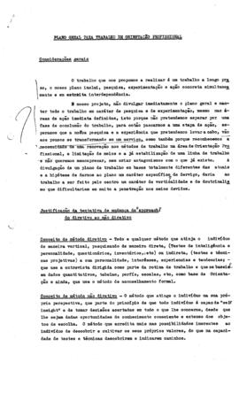 CRPE-PE_m032p01 - Plano Geral para Trabalho de Orientação Profissional, 1961