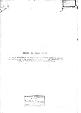 CODI-UNIPER_m0501p01 - Legislação Estadual de Ensino de Minas Gerais, 1930 - 1932