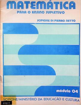 Matemática para o Ensino Supletivo - Módulo 4, 1977
