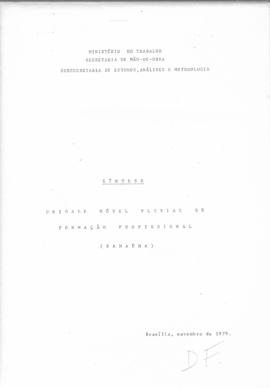 CODI-UNIPER_m0458p01 - Unidade Móvel Fluvial de Formação Profissional Samaúma, 1979