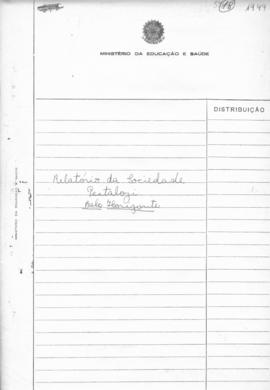 CODI-UNIPER_m0761p01 - Relatório da Sociedade Pestalozzi de Belo Horizonte, 1949
