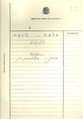CBPE_m080p06 - Relatórios de Atividades da RBEP, SDI, Seção Editorial, Serviço de Bibliografia e Seção de Audiovisuais, 1967