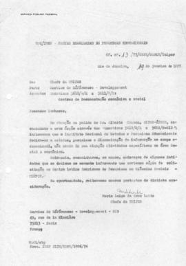 CODI-UNIPER_m1051p04 - Correspondência Enviada pela Chefe da UNIPER, 1977