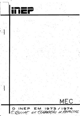 CODI-UNIPER_m1168p01 - Relatório de Atividades do INEP, 1973 - 1974