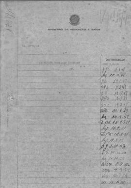 CBPE_m046p01 - Auxílio Financeiro pra o Instituto Benjamin Constant e Relatórios de Atividades, 1949