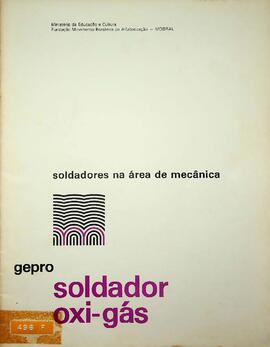Curso de Treinamento Profissional - Soldadores na Área de Mecânica - Soldador Oxi-Gás, 1978
