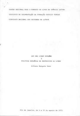CODI-UNIPER_m0827p01 - Ley del Libro Español y Politica Española de Proteccion al Libro, 1975