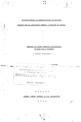CODI-UNIPER_m0482p01 - Programa de Ensino Primário e de Educação de Base para o Nordeste, 1962