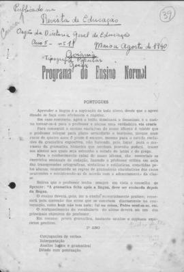 CODI-UNIPER_m1170p01 - Programa do Ensino Normal e Rural de Institutos Educacionais do Goiás, 194...
