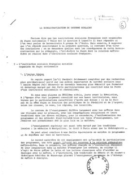 CODI-UNIPER_m0292p06 - Texto “La Bureaucratisation du Système Scolaire”, 1969