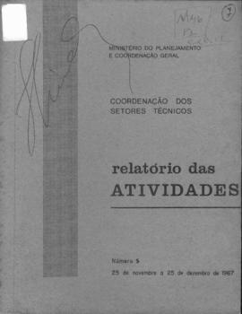CODI-UNIPER_m0046p01 - Relatório das Atividades da Coordenação dos Setores Técnicos, 1967