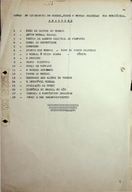 Lista de Rimas em Literatura de Cordel