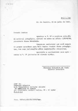CODI-UNIPER_m1191p06 - Relação de Materiais Enviados ao INEP, 1960