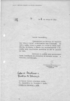 CBPE_m118p03 - Lista de Subsídios para a História da Educação Brasileira, 1943