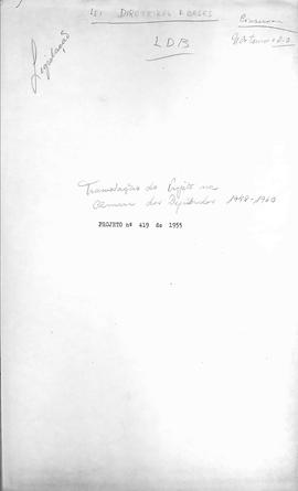CODI-UNIPER_m0041p01 - Diretrizes e Bases da Educação Nacional, 1948 - 1960