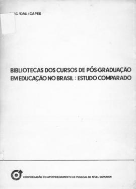 CODI-UNIPER_m0416p02 - Publicação “Biblioteca dos Cursos de Pós-graduação em Educação no Brasil: Estudo Comparado”, 1977