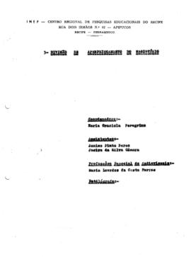 CRPE-PE_m015p04 - Relatório do Centro Regional de Pesquisas Educacionais do Recife, 1966
