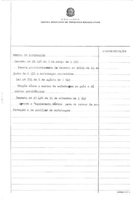 CODI-UNIPER_m0993p03 - Leis e Decretos sobre o Ensino de Enfermagem, 1932 - 1949
