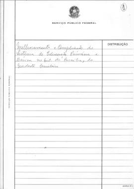 CODI-UNIPER_m0536p01 - Melhoramento e Ampliação do Sistema de Educação Primária Básica no Estado da Paraíba, 1963
