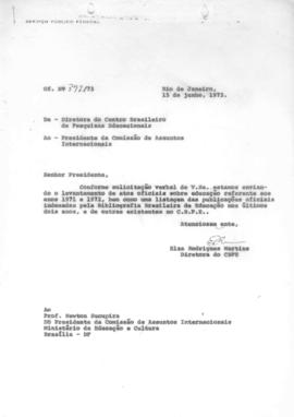 CODI-UNIPER_m0012p03 - Levantamento Legislativo, Informativo e de Publicações, 1971 - 1972