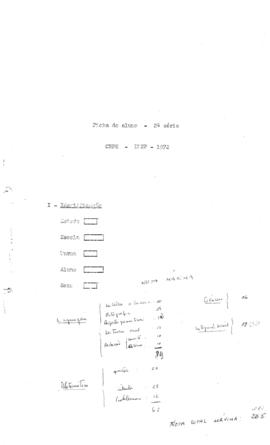 CODI-UNIPER_m1219p01 - Esquema para Testes na 2ª Série, 1972