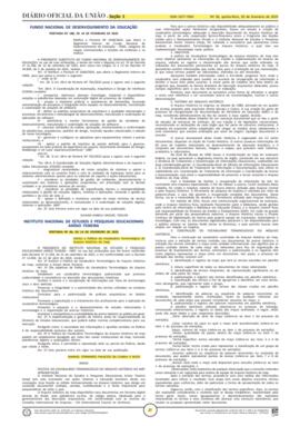 Portaria nº 84, de 14 de fevereiro de 2025 - Institui a Política do Vocabulário Terminológico do ...