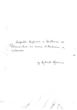 TRABALHOS-AVULSOS_m008p02 - Aspectos Regionais e Culturais de Pernambuco: As Áreas Litorâneas e I...